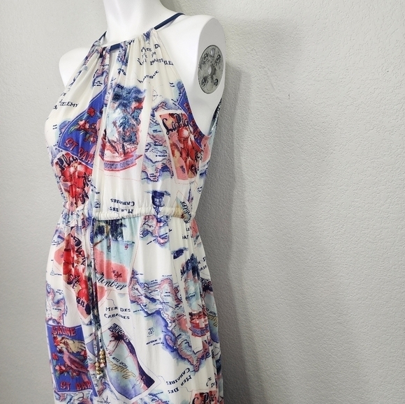 Peter Som for DesigNation Postcard Maxi Dress Size Small - Picture 2 of 12